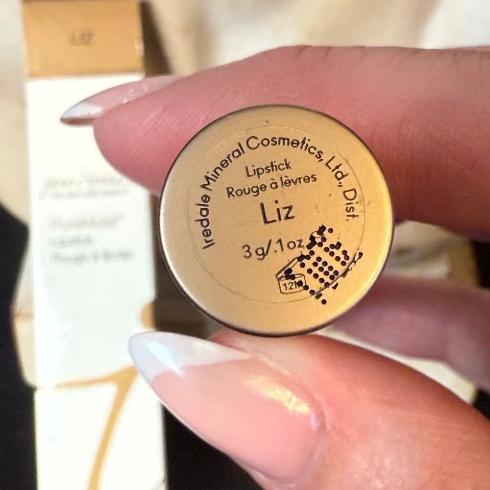 Jane Iredale PureMoist Lipstick Liz Orange‎ Coral Mineral Makeup 3g 0.1oz NIB